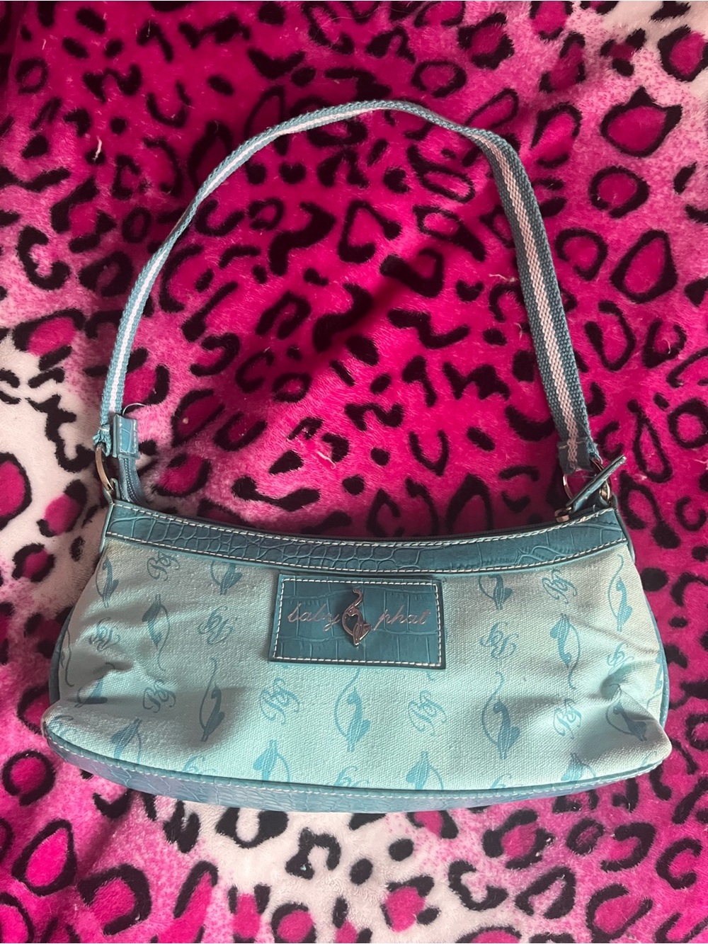 Baby Phat Teal Shoulder Bag